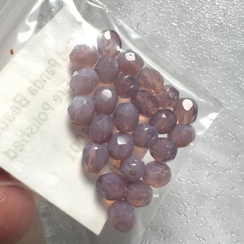 Red Panda Beads Beading Jewelry Making Lot Gold Purple